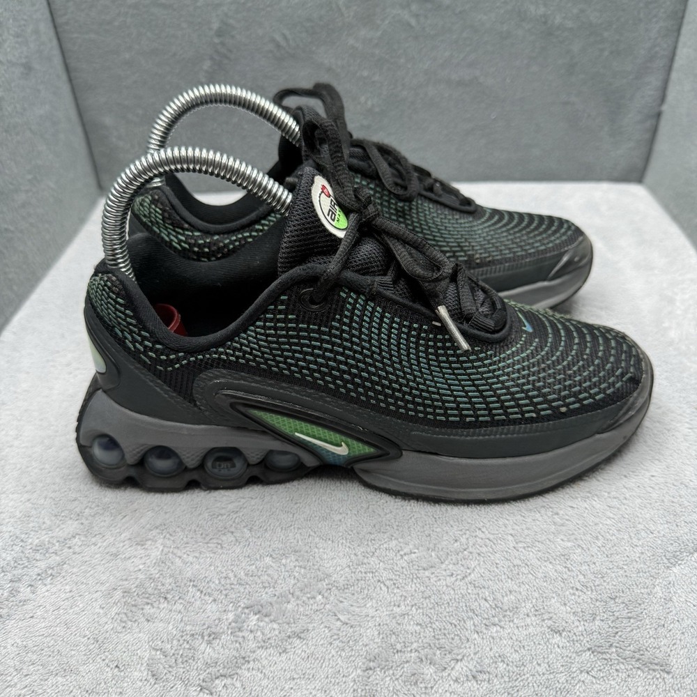 Nike Air Max Dn GS FB8987-010 Black Rage Green Hyper Cobalt Kids Size 3Y